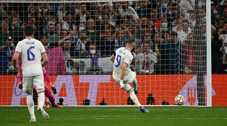 Real Madrid consiguió tres remontadas en las tres eliminatorias hasta llegar a la Final. AFP/G. BOUYS