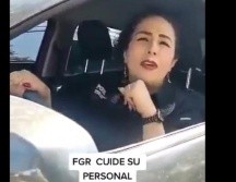 La FGR inició una investigación tras la difusión de videos de una mujer que amenaza a un hombre. ESPECIAL