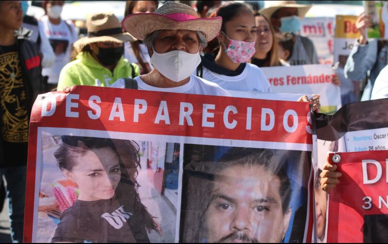 La situación de los miles de desaparecidos sigue siendo un problema sin resolver en México. EL INFORMADOR/ARCHIVO