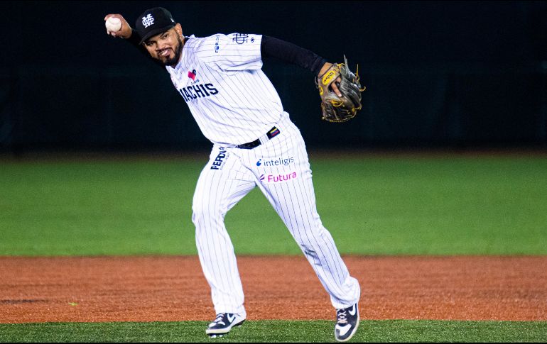 De los 12 juegos disputados, Sardiñas ha pegado de hit en 11 de ellos y es el tercer mejor de toda la liga con un promedio de bateo de .468. TWITTER / @MisMariachisGDL