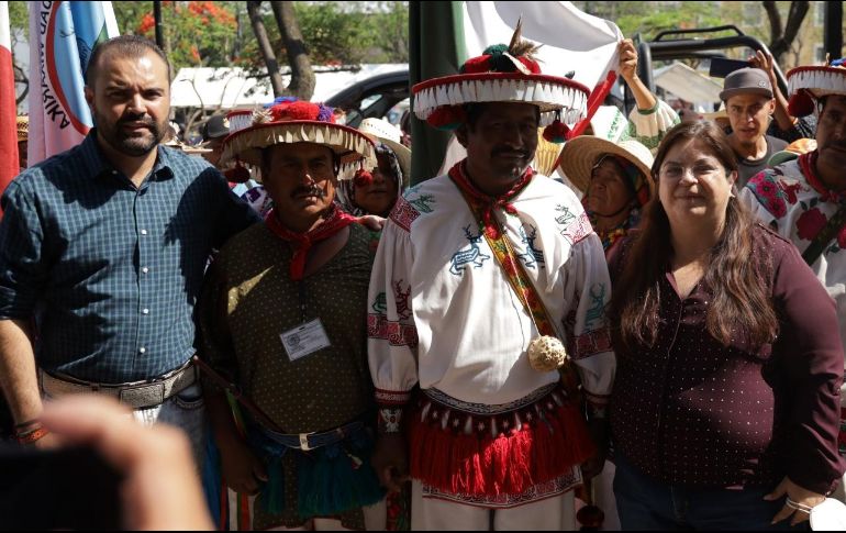 Solicitarán al Presidente que apoye a las comunidades wixárika de Tuxpan de Bolaños y San Sebastián Teponahuaxtlán en la restitución de sus tierras. ESPECIAL