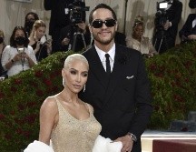 Kim Kardashian y Pete Davidson asistieron como pareja a la Met Gala 2022. AP/ Evan Agostini