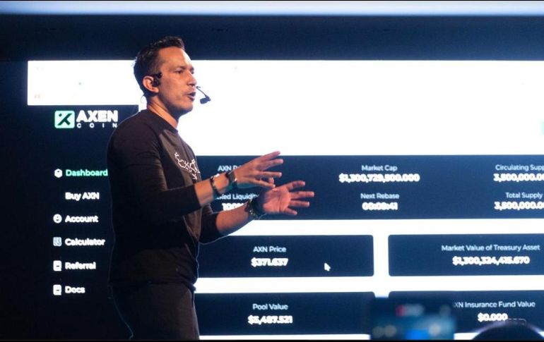 De acuerdo con Dante Eludier, Axen Capital cuenta con una base de más de 2,700 clientes que ya han manifestado su interés en adquirir la primera criptomoneda mexicana. ESPECIAL