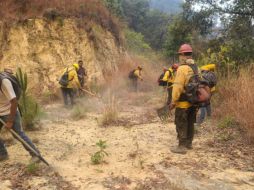 El incendio forestal se dio en los predios conocidos como El Norite, Soyatán y Las Ánimas. ESPECIAL