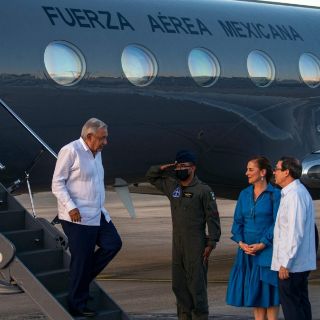 AMLO aterriza en Cuba como última parada de su gira por Centroamérica