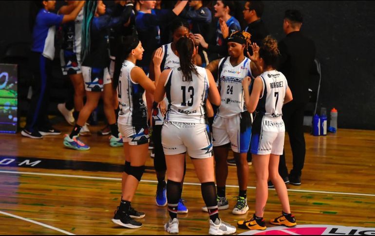 Astros Femenil se estrenó así con el pie derecho en la Liga Nacional de Baloncesto Profesional Femenil. CORTESÍA