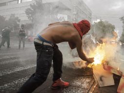 Algunas manifestaciones se tornan violentas contra el entorno urbano. EL INFORMADOR/ Archivo