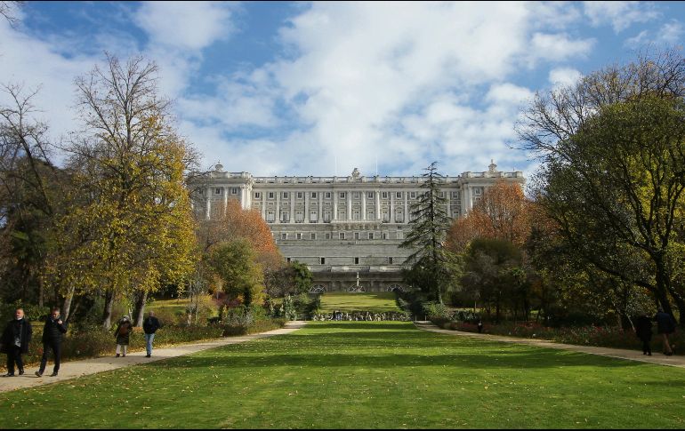 Palacio real de Madrid. Es el más grande de Europa Occidental y uno de los más grandes de todo el mundo. EL INFORMADOR/F. González