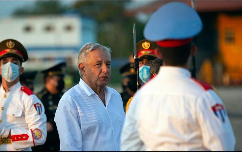 López Obrador llegó a Cuba la noche de ayer sábado para finalizar su gira por Centroamérica. EFE / ARCHIVO
