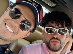 Sergio Pérez compartió el momento en redes sociales. ESPECIAL