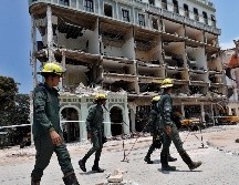 Suben a 40 el número de muertes por explosión en el Hotel Saratoga. INFORMADOR/ARCHIVO