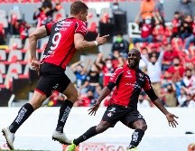JULIO FURCH Y JULIAN QUIÑONES. Fernando Beltrán no tiene problema para hablar de la dupla de atacantes que ha llevado al Atlas a convertirse en un equipo protagonista. IMAGO7