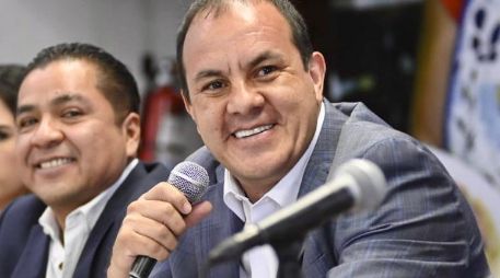El gobernador de Morelos, Cuauhtémoc Blanco Bravo, declará como persona no grata a su antecesor Graco Ramírez Garrido Abreu. ESPECIAL