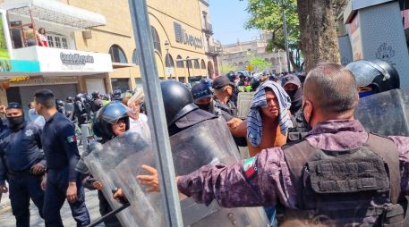 Se confirma la liberación de pepenadores que el lunes pasado se enfrentaron con policías antimotines en el Centro tapatío. EL INFORMADOR/ Archivo