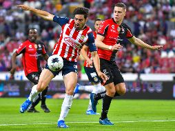 El partido de ida de la Liguilla Chivas vs Atlas se jugará este jueves 12 de mayo en el Estadio Akron en punto de las 21:05 horas. IMAGO7