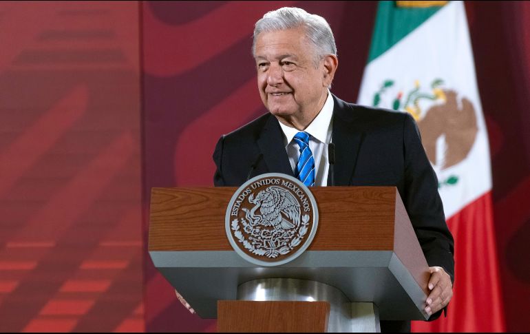 El Presidente López Obrador reitera que su propuesta es que por el método de encuesta se defina a su sucesora o sucesor. EFE / Presidencia de México