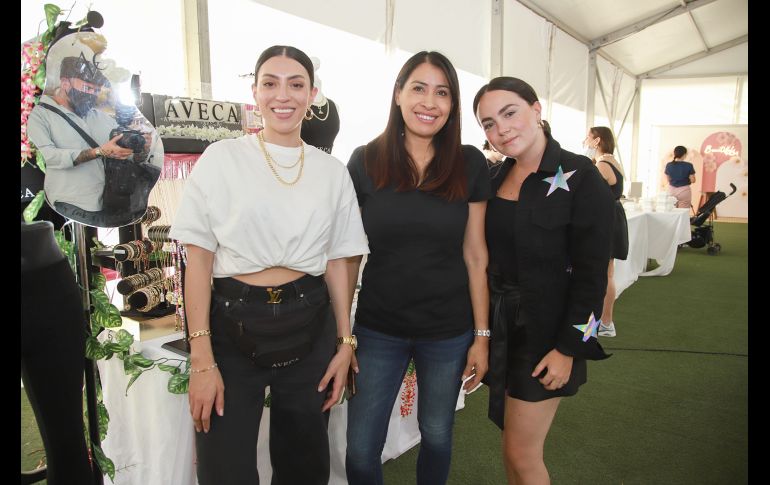 Andrea Velasco, Aracely Méndez y María José Alarcón. GENTE BIEN JALISCO/ Antonio Martínez