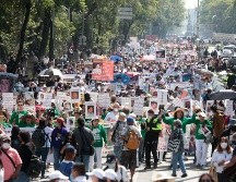 Las marchas del 10 de mayo se centraron en que, con la situación con las personas desaparecidas, en México no hay nada que celebrar. SUN