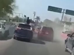 El video se ha viralizado en redes sociales desde la tarde de ayer martes. ESPECIAL /