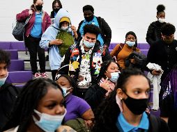 El regreso de las mascarillas en las escuelas no es tan generalizado como en la primera parte de la pandemia. AP/ARCHIVO