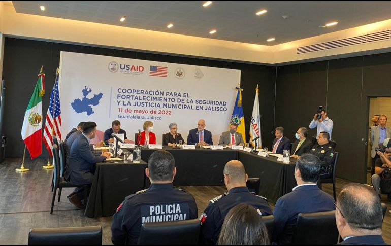 La Agencia de los Estados Unidos para el Desarrollo Internacional (USAID) y los alcaldes metropolitanos firmaron hoy un acuerdo. ESPECIAL