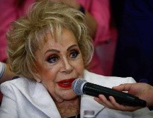 Silvia Pinal se defendió de los comentarios negativos y agradeció a las personas que la apoyan con lo que hace. SUN / ARCHIVO