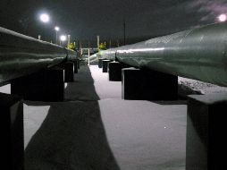 Por Sokhranivka transita una tercera parte del combustible ruso que va hacia Europa, y aunque aumentó en otro, no es suficiente para suplir el abasto. AP/S. Chuzavkov