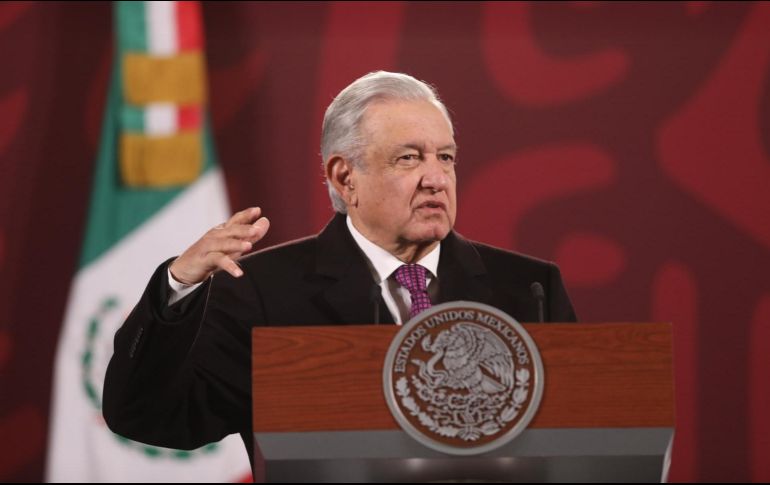 En medio de la controversia, López Obrador descartó roces con el gobierno de Estados Unidos. EFE / S. Gutiérrez