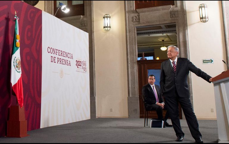 López Obrador insistió en que se debe invitar a todos los países a la Cumbre de las Américas en Estados Unidos. EFE / Presidencia de México
