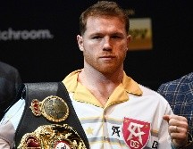 El boxeador mexicano Saúl 