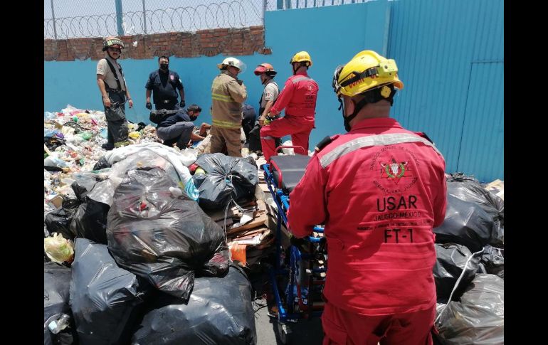 Protección Civil acudió a apoyar a los lesionados. ESPECIAL