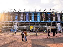 El Estadio Azteca se prepara para recibir el partido entre Cruz Azul y Tigres. IMAGO7