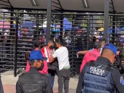 El aficionado era un menor de edad que iba acompañado de otro adolescente. ESPECIAL