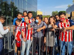 Aficionados confían en la victoria del Rebaño. EL INFORMADOR/E. GRANADOS