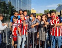 Aficionados confían en la victoria del Rebaño. EL INFORMADOR/E. GRANADOS