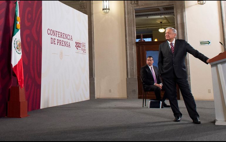 López Obrador ha criticado el estilo de vida de los integrantes del crimen organizado que reproducen series de televisión. EFE/Presidencia de México