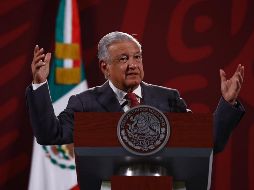 Por la mañana, el mandatario dijo que este viernes se reunirá con productores de alimentos de Nuevo León y Jalisco para incentivar la producción de frijol, arroz, maíz y trigo, así como carne, pollo y huevo. SUN / D. Sánchez