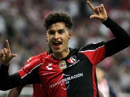 Jeremy Márquez marcó un doblete para darle el triunfo al Atlas. AFP/U. RUÍZ