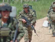 El ejército es clave en la lucha contra las drogas en Colombia. AFP