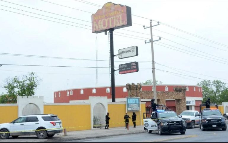 Por petición de los padres de Debanhi se revisó la habitación 174 y el estacionamiento de la misma. SUN / ARCHIVO