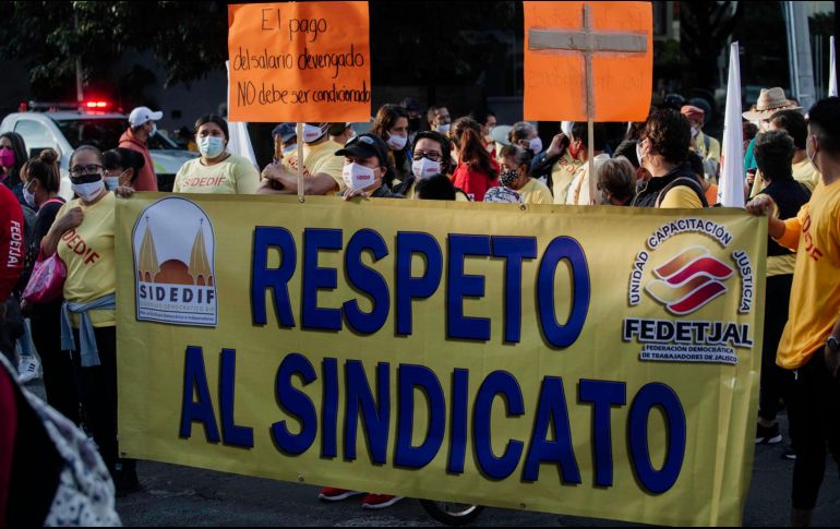 Los contratos colectivos se podrán legitimar hasta el 1 de mayo de 2023. EL INFORMADOR/ARCHIVO