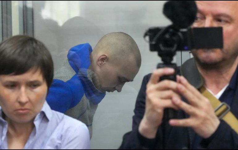 Kiev juzga a primer soldado ruso por crímenes de guerra. ESPECIAL/AP