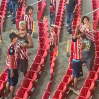 Chivas vs Atlas: Hombre amenaza a otro en el Clásico Tapatío; Amaury Vergara responde (VIDEO)