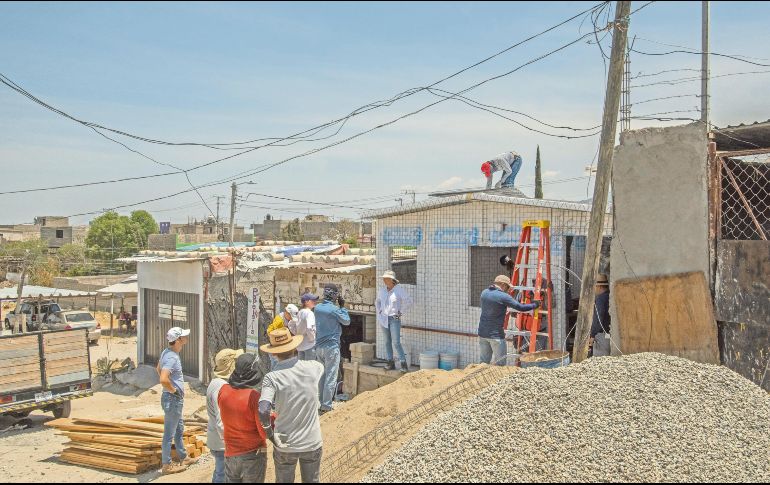 La empresa Covintec consiguió que las  viviendas se construyan con materiales de bajo costo y tecnología resistente. ESPECIAL