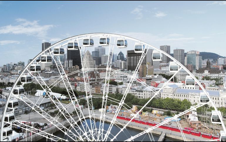 La Grande Roue. Uno de los atractivos (y con mejor vista) que tiene la ciudad. ESPECIAL