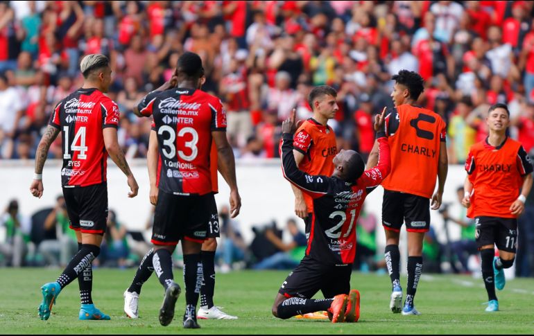 Anibal Chalá marcó el gol de los rojinegros. IMAGO7