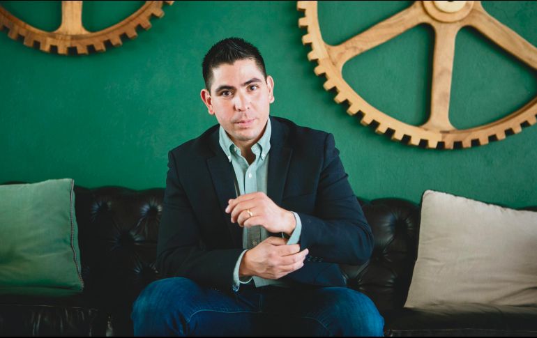 Ángel Tapia, director de Inmobilife, tiene más de 10 años en sector inmobiliario en el Estado. EL INFORMADOR/ G. Gallo