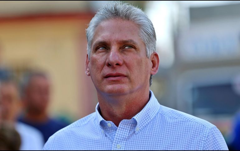 Díaz-Canel también rechazó los señalamientos de Washington que acusan a la isla de encarcelar a menores de 16 años que participaron en las protestas. AFP /