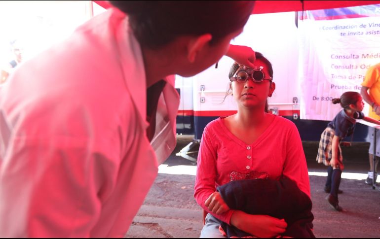 En Puerto Vallarta se instalaron 15 módulos con servicios de atención y prevención de enfermedades crónicas, consultas oftalmológicas y de vacunación. EL INFORMADOR/Archivo