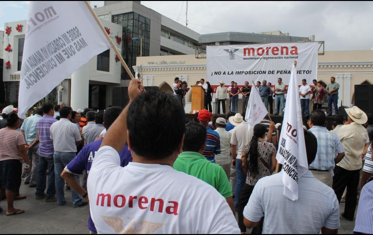 Morena consideró que las sanciones fueron dictadas de manera 